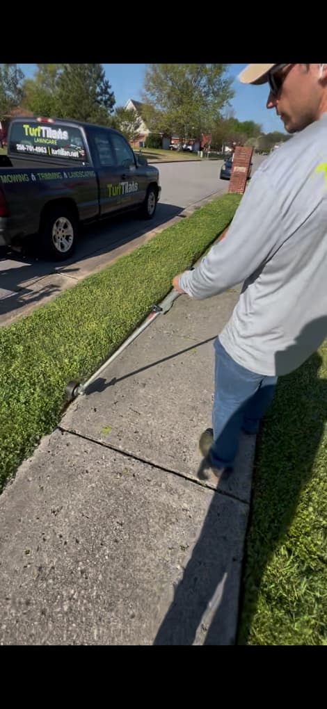 Turf Titans lawn work